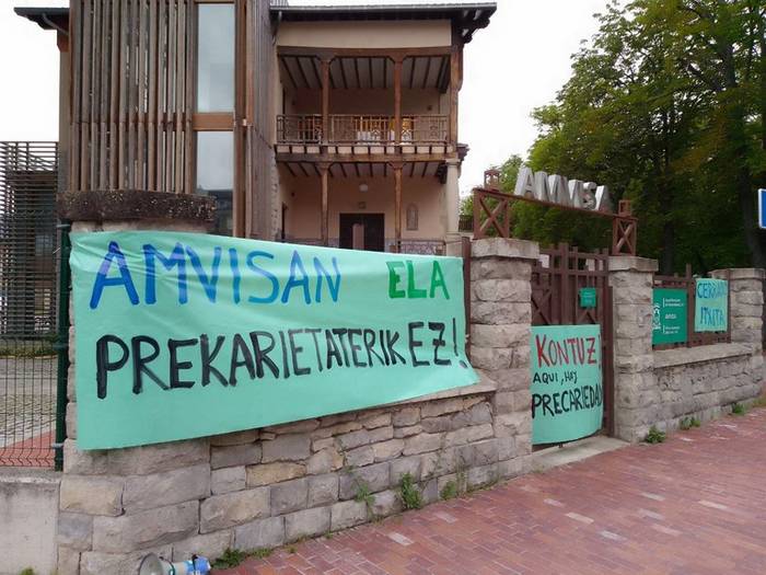 Akordioa lortu ostean, greba bertan behera utzi dute Amvisako langileek